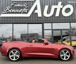 CHEVROLET CAMARO CABRIOLET 6.2 V8 453CH 8AT / BOSE / CARPLAY / AFFICHAGE TÊTE-HAUTE