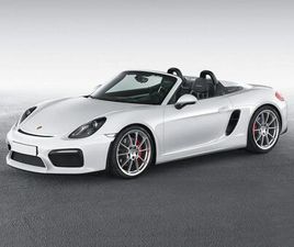 PORSCHE BOXSTER SPYDER USED 2016 PORSCHE BOXSTER SPYDER