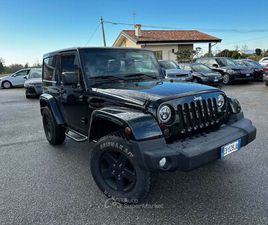 JEEP WRANGLER CONVERTIBLE WRANGLER 2.8 CRD SAHARA AUTO EB828JA