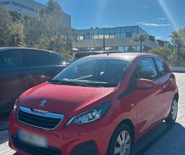 PEUGEOT 108 ROUGE - 2015 - 3 PORTES