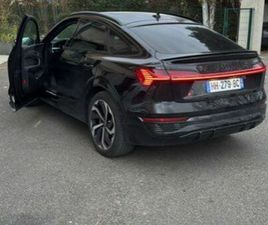 VEND OU ÉCHANGE Q8 ÉTRON SPORTBACK 55 FULL BLACK