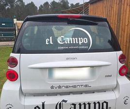 SMART FORTWO CABRIO SMART FORTWO 2009 – 44 500 KM – AUTOMATIQUE – CT OK