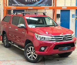 TOYOTA HILUX 2.4 D-4D INVINCIBLE 4WD EURO 6 4DR (TSS, 3.5T)