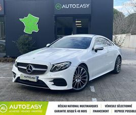 MERCEDES CLASSE E COUPE E 220 MERCEDES CLASSE E COUPÉ 220D 194 9G-TRONIC SPORTLINE / PACK AMG / VÉHICULE FRANÇAIS / SUIVI COMPLET