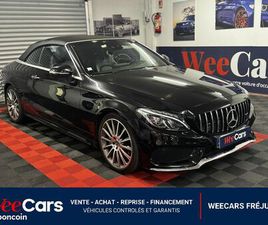 MERCEDES CLASSE C CABRIOLET 2.2 220 D 170 FASCINATION 9G-TRONIC BVA