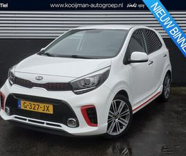 KIA PICANTO KIA PICANTO - 1.0 T-GDI GT-LINE NIEUW GELEVERD EN DEALERONDERHOUDEN, 100PK, NAVIGATIE, LEDER, STOEL- & S