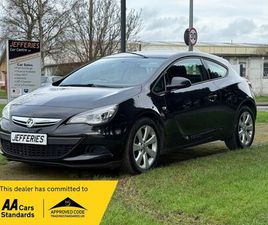 VAUXHALL ASTRA GTC 2014 (64) 1.4T 16V SPORT 3DR