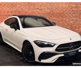 MERCEDES CLE COUPE CLE 300E MERCEDES CLE 300 AMG LINE E HYBRID 4-MATIC 258CV - TOIT OUVRANT - CARBONE - BURMESTER - IMMAT FRANCE
