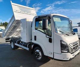 ISUZU LA SÉRIE N M27 F 3L 150 CV BOITE MECA BENNE ACIER BASCULANTE CALVET 3.5T (DIMENSIONS UTILES: 3000X2000X350) +