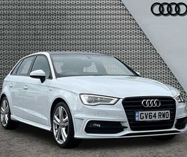 AUDI A3 SPORTBACK S LINE 1.4 TFSI CYLINDER ON DEMAND 150 PS S TRONIC