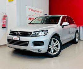 VOLKSWAGEN TOUAREG TOUAREG 4.2 TDI TIPTRONIC „EISSILBER METALLIC“ & EXKLUSIVES INTERIEUR / AHK 3500KG