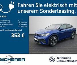 VOLKSWAGEN ID.5 PURE WÄRMEPUMPE*SZH*CARPLAY*NAVI 52 KWH BAT