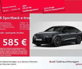 AUDI A6 SPORTBACK E-TRON PERFORMANCE S LINE EDITION O