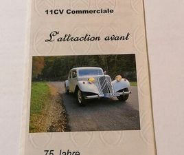 CITROEN TRACTION CITROEN TRACTION AVANT, 11CV COMMERCIALE