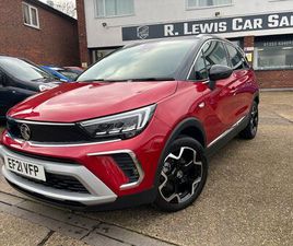 VAUXHALL CROSSLAND X 2021 VAUXHALL CROSSLAND 1.2 ULTIMATE NAV AUTO