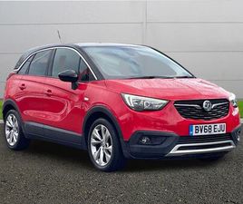 VAUXHALL CROSSLAND X 2018 VAUXHALL CROSSLAND X 1.2 TECH LINE NAV (83PS)