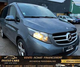 MERCEDES CLASSE V LONG 220D 163CH EXCLUSIVE 7G-TRONIC PLUS - 8 PLACES - GARANTIE 6 MOIS MINIMUM