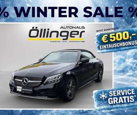 MERCEDES-BENZ C-KLASSE C 180 CABRIO + AMG LINE!