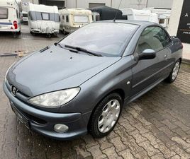 PEUGEOT 206 CC PEUGEOT 206 CABRIOLET CC FILOU TÜV NEU 2.HAND
