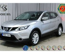 NISSAN QASHQAI 1.6 DCI 130HK, 4X4, DRAG, VÄRMARE, S6V-HJUL, 1 ÄGARE