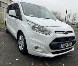 FORD CONNECT TOURNEO205 1.5 TDCI L1 TITANIUM (AUTOMATA) ŰVEGTETŐ . AUTOMATA. TELJES SZERVÍZHÁTTER