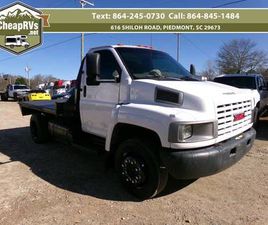 06 GMC KODIAK 5500 FLATBED DUALLY 8.1 LITER V8 GAS 496 ENGINE ALLISON
