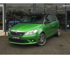 SKODA FABIA COMBI SKODA FABIA VRS 1.4 TSI 180 CV MK2 RS DSG6 5P - RALLYE GREEN - TOIT OUVRANT - CARNET COMPLET