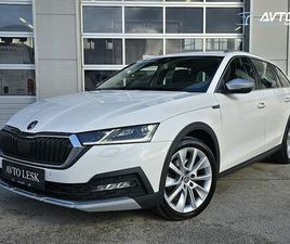 ŠKODA OCTAVIA 2.0 TDI SCOUT 4X4-MATRIX-KAMERA-MEMORY-MASAŽA-GRET