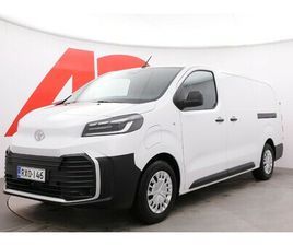 TOYOTA PROACE L2 COMFORT 75 KWH 5-OVINEN - / ESITTELYAUTO / TAKATUTKAT / PERUUTUSKAMERA / OHJAUSPYÖRÄN LÄMMITYS /