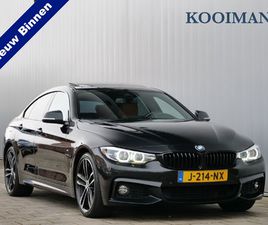 BMW 4-SERIE GRAN COUPE 420I HIGH EXECUTIVE EDITION 184 PK AUTOMAAT M-PAKKET / NAVIGATIE / DAB / LEER / CAMERA / SCHUIFDAK