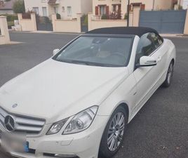 MERCEDES E350 CDI CABRIOLET
