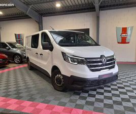 RENAULT TRAFIC CABINE RENAULT TRAFIC CABINE APPROFONDIE L2H1 3000 KG BLUE DCI 130 CONFORT / 25990 HT