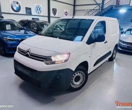 CITROEN BERLINGO CITROEN BERLINGO VU 1.5 BLUEHDI 100CV 3 PLACES 1000KG M L1 CLUB START-STOP TVA RECUPERABLE GARANTIE