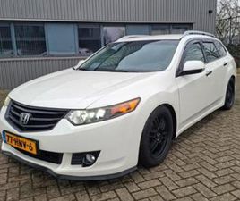 HONDA ACCORD 2.0 TOURER 2009 PARELMOER WIT + KW SCHROEFSET — HONDA — MARKTPLAATS