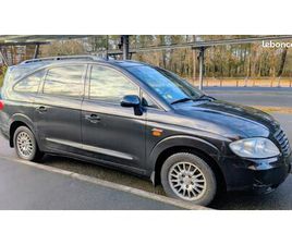 À SAISIR SSANGYONG RODIUS 2.7 XDI 165CH BVA 4WD – 7 PLACES – PRÊT POUR L'AVENTURE