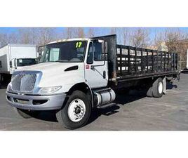 INTERNATIONAL TRUCKS DURASTAR 2017 INTERNATIONAL 4300 26FT. STAKE TRUCK WITH LIFTGATE ONLY 80K MILES