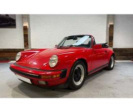 PORSCHE 911 CABRIOLET 1989 PORSCHE 911 3.2 CABRIOLET