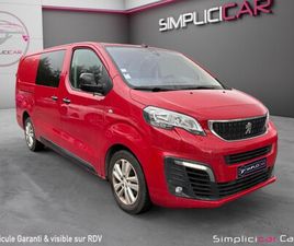 PEUGEOT EXPERT CABINE APPROFONDIE LONG 180 EAT8 5 PLACES / TVA RÉCUPÉRABLE