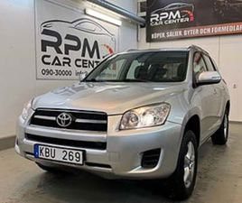 TOYOTA RAV4 2.0 VVT-I 4X4 ENDAST 10399 MIL/FULLSERVAD/NYBESIKTAD UA