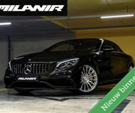 MERCEDES S-KLASSE S63 CABRIO AMG 4MATIC|KERAMISCH|MASSAGE — MERCEDES-BENZ — MARKTPLAATS