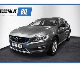 VOLVO S60 CROSS COUNTRY D4 190 HK AUT SUMMUM DRAG D-VÄRM TAKLUCKA K-REM BYTT