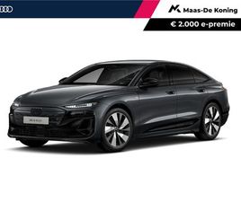 AUDI A6 SPORTBACK E-TRON AUDI A6 SPORTBACK E-TRON S EDITION 83 KWH 286 PK · SPORTSTOELEN LEDER ZWART · STOELVENTILATIE · TREKHAAK ELEK. WEGKLAPBAAR