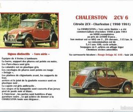 2 CV CHARLESTON