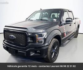 FORD F150 SUPER CREW FORD F 150 LARIAT ETHANOL 5.0L SUPERCREW 4X4 TOUT COMPRIS HORS HOMOLOGATION 4500E