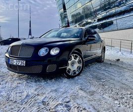 VIEGLIE AUTO EKSKLUZĪVAS AUTOMAŠĪNAS, CENA 44 990 €. PĀRDODU BENTLEY CONTINENTAL FLYING SPUR, DARBA КОТОРЫЙ IEMAKSA, - SLUDINĀJUMI