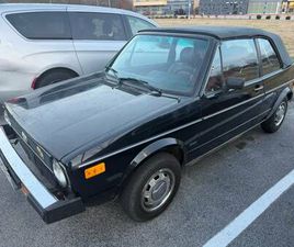 VOLKSWAGEN RABBIT CABRIOLET 1980 VW RABBIT CONVERTIBLE