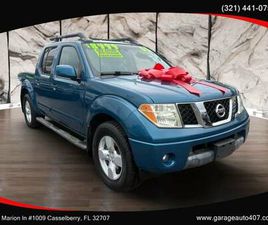 NISSAN FRONTIER 2005 NISSAN FRONTIER CREW CAB LE 1 OWNER LOW MILES CLEAN CARFAX