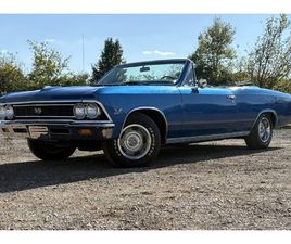 CHEVROLET MALIBU CABRIOLET 1966 CHEVROLET CHEVELLE MALIBU CONVERTIBLE