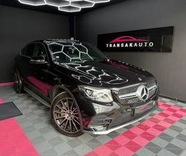 MERCEDES GLC COUPÉ 250 D 9G-TRONIC 4MATIC FASCINATION PACK AMG / SUIVI / FRANCAISE / TOIT OUVRANT / BURMESTER / 6CAMERA 360 / KEYLESS
