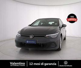 VOLKSWAGEN GOLF 1.0 ETSI EVO DSG LIFE DEL 2023 USATA A ROMA